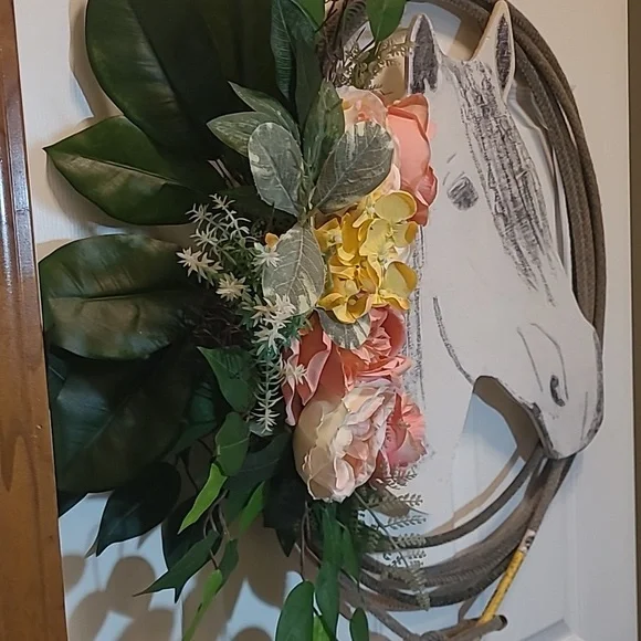Lasso Wreath With Horse Head